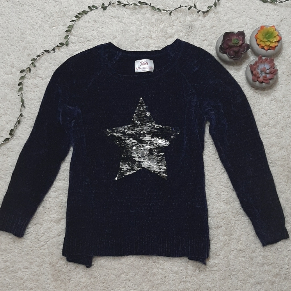 Super Soft Justice Reversible Sequin Sweater